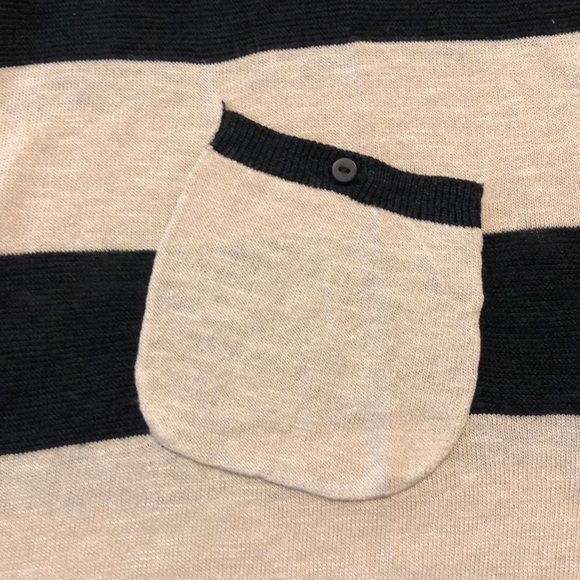 Ten-Oh-8 Stripped Linen Sweater - Picture 5 of 6